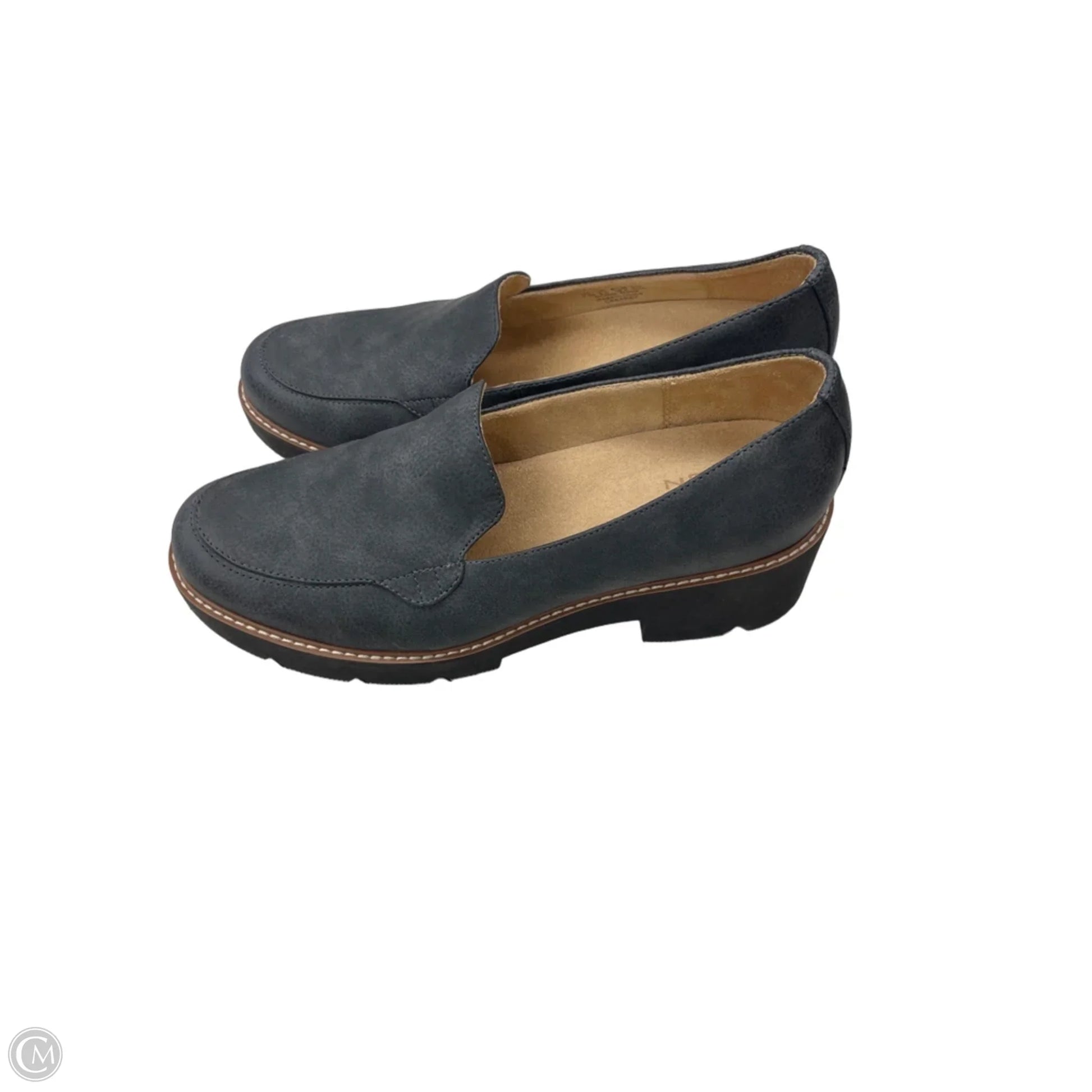 Shoes Heels Block By Naturalizer In Grey, Size: 9.5