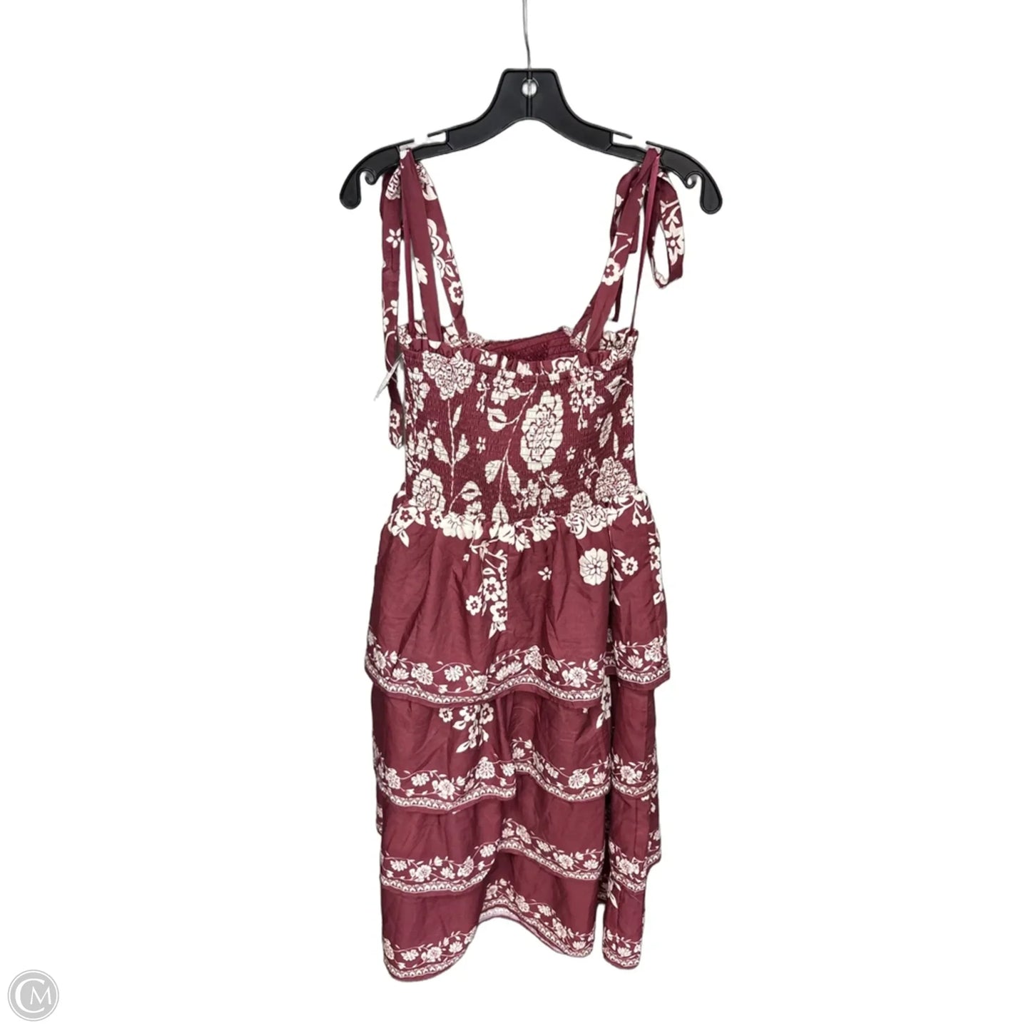 Dress Casual Midi By Francesca’s In Floral Print, Size: M