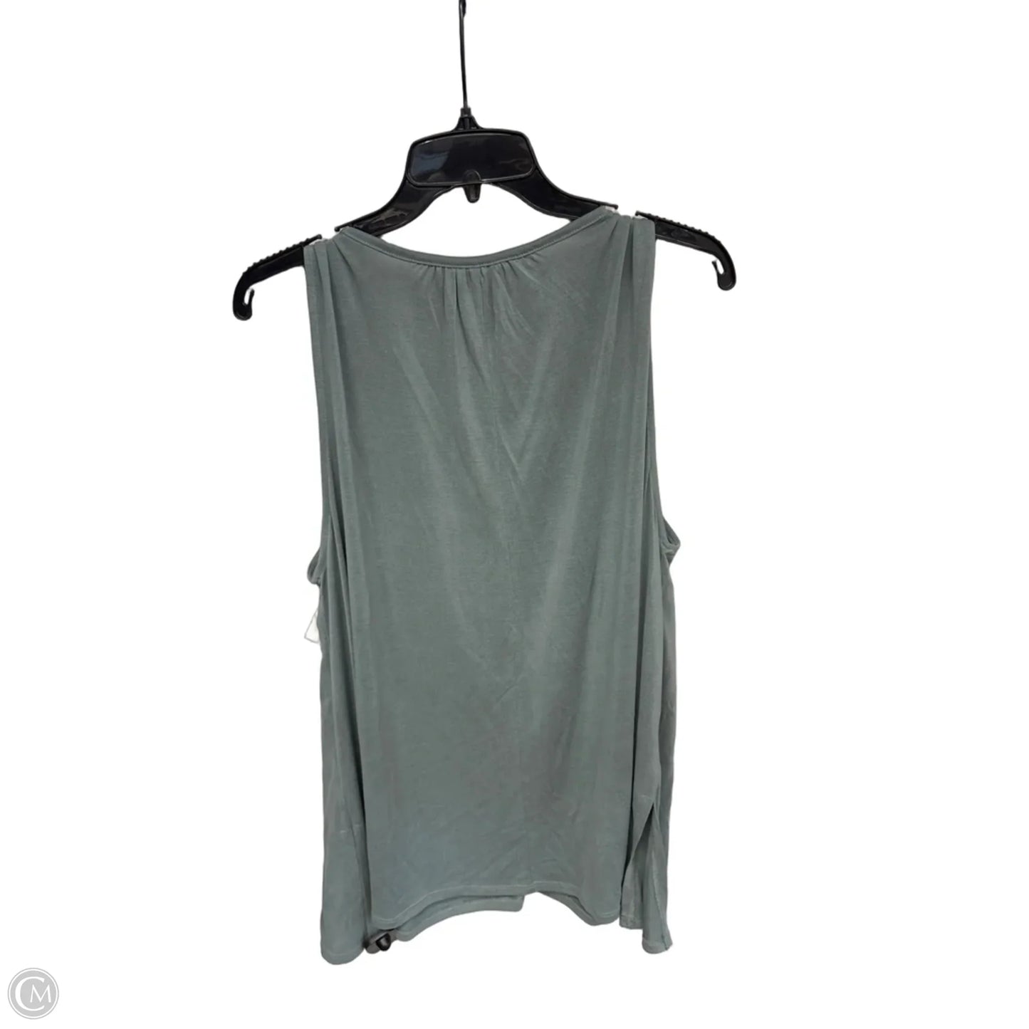Top Sleeveless By Lucky Brand In Green, Size: Xl