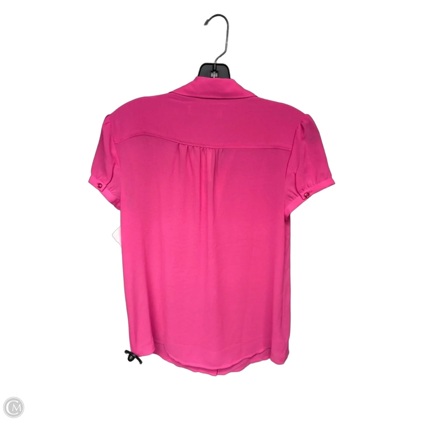 Top Short Sleeve By Loft In Pink, Size: Xs