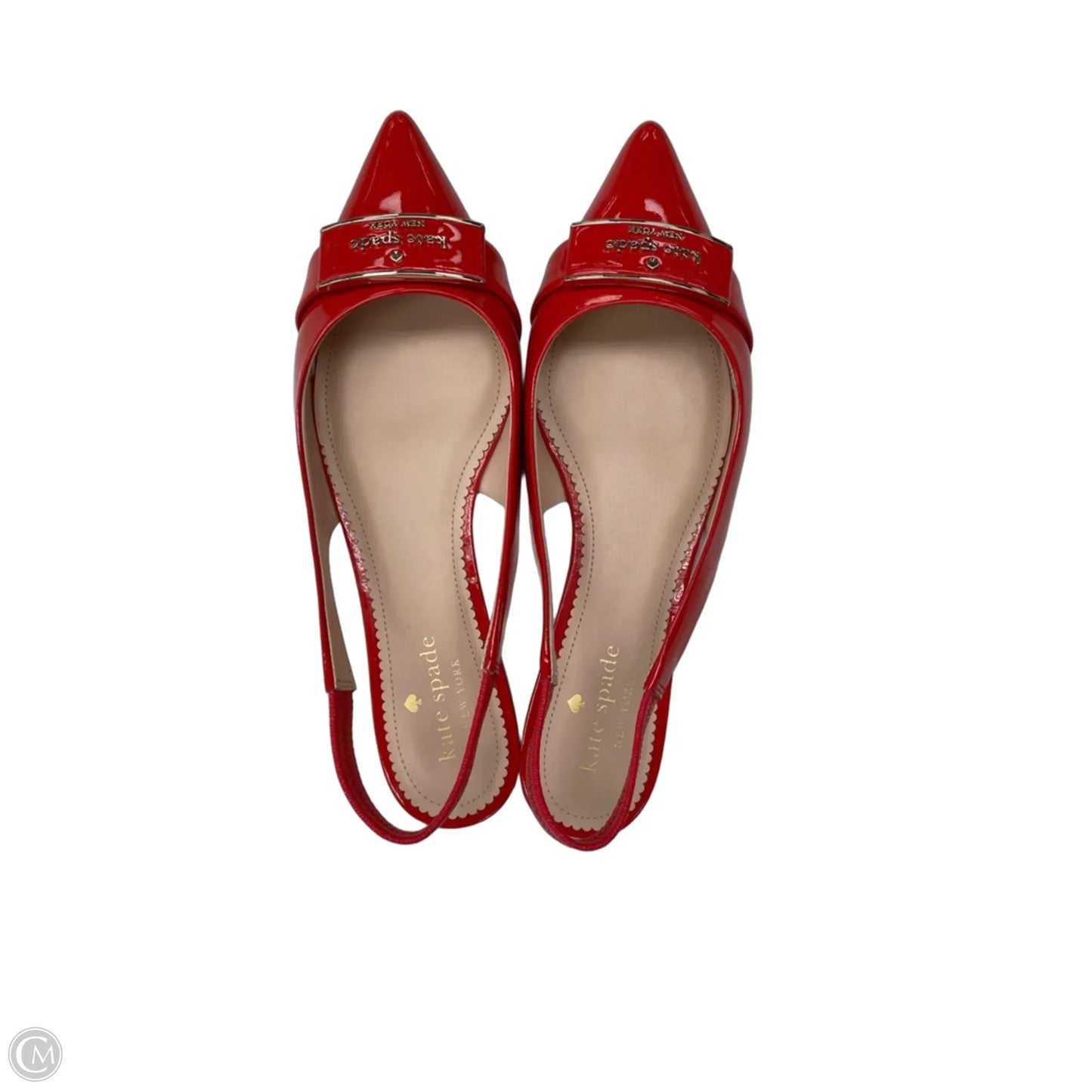 Shoes Designer By Kate Spade In Orange, Size: 8.5