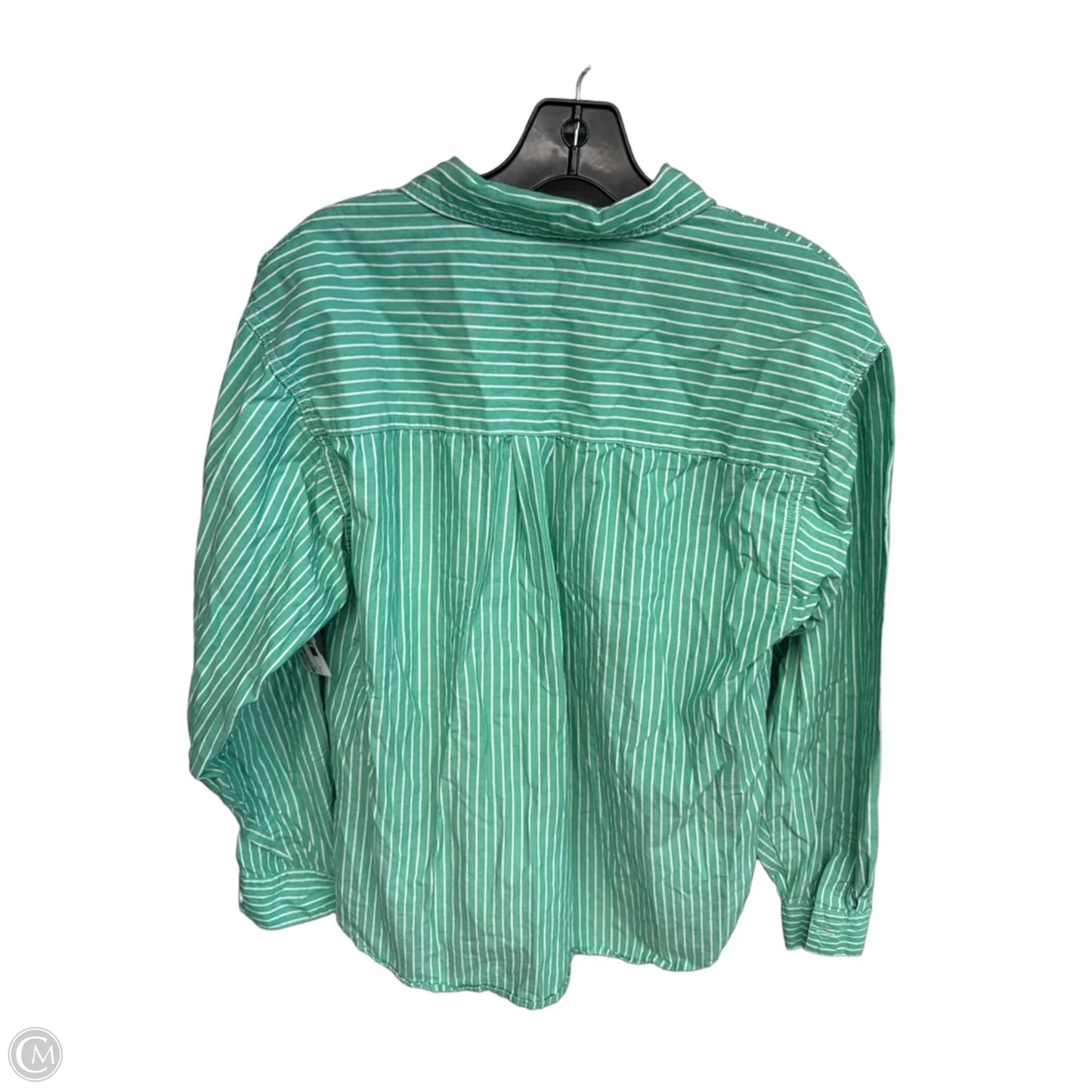 Top Long Sleeve By Thread And Supply In Green, Size: S