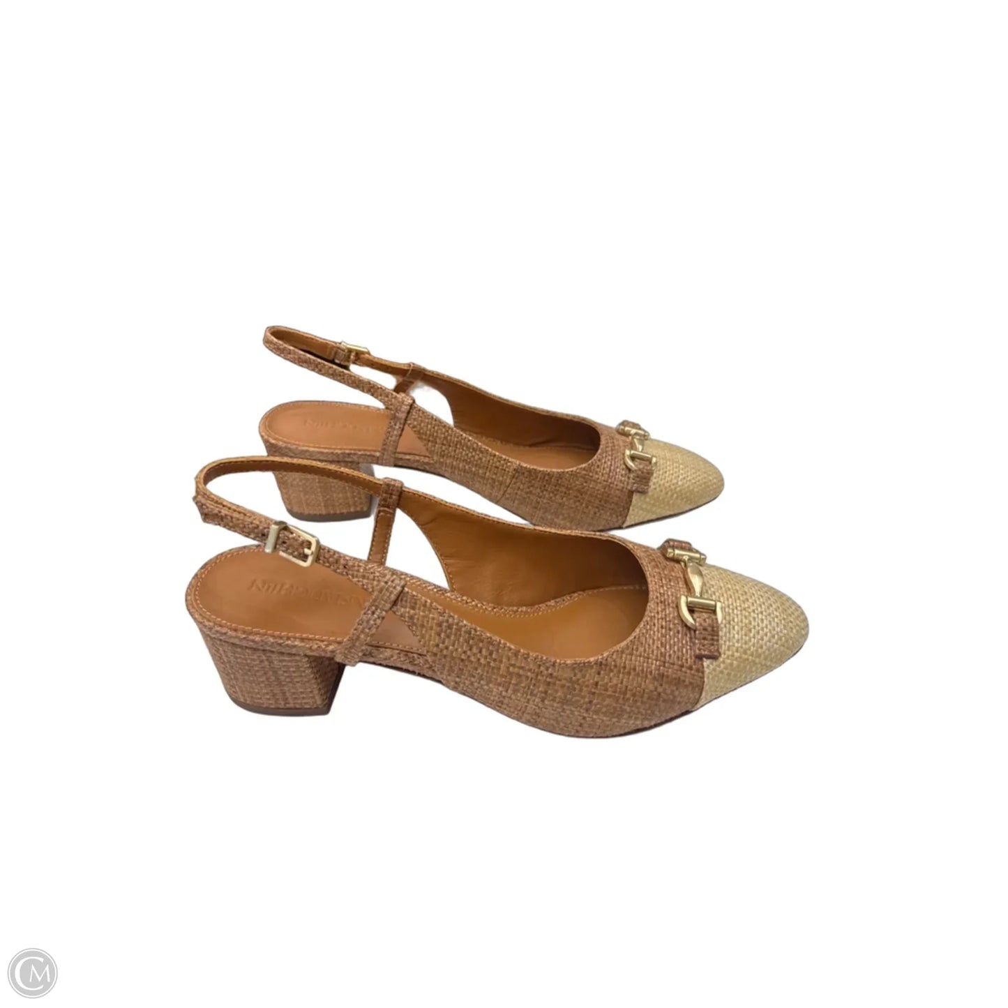 Shoes Heels Block By J Mclaughlin In Tan, Size: 8.5