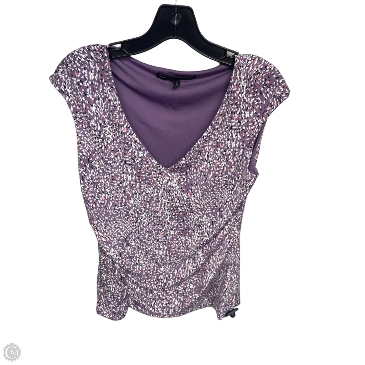 Top Sleeveless By White House Black Market In Floral Print, Size: S