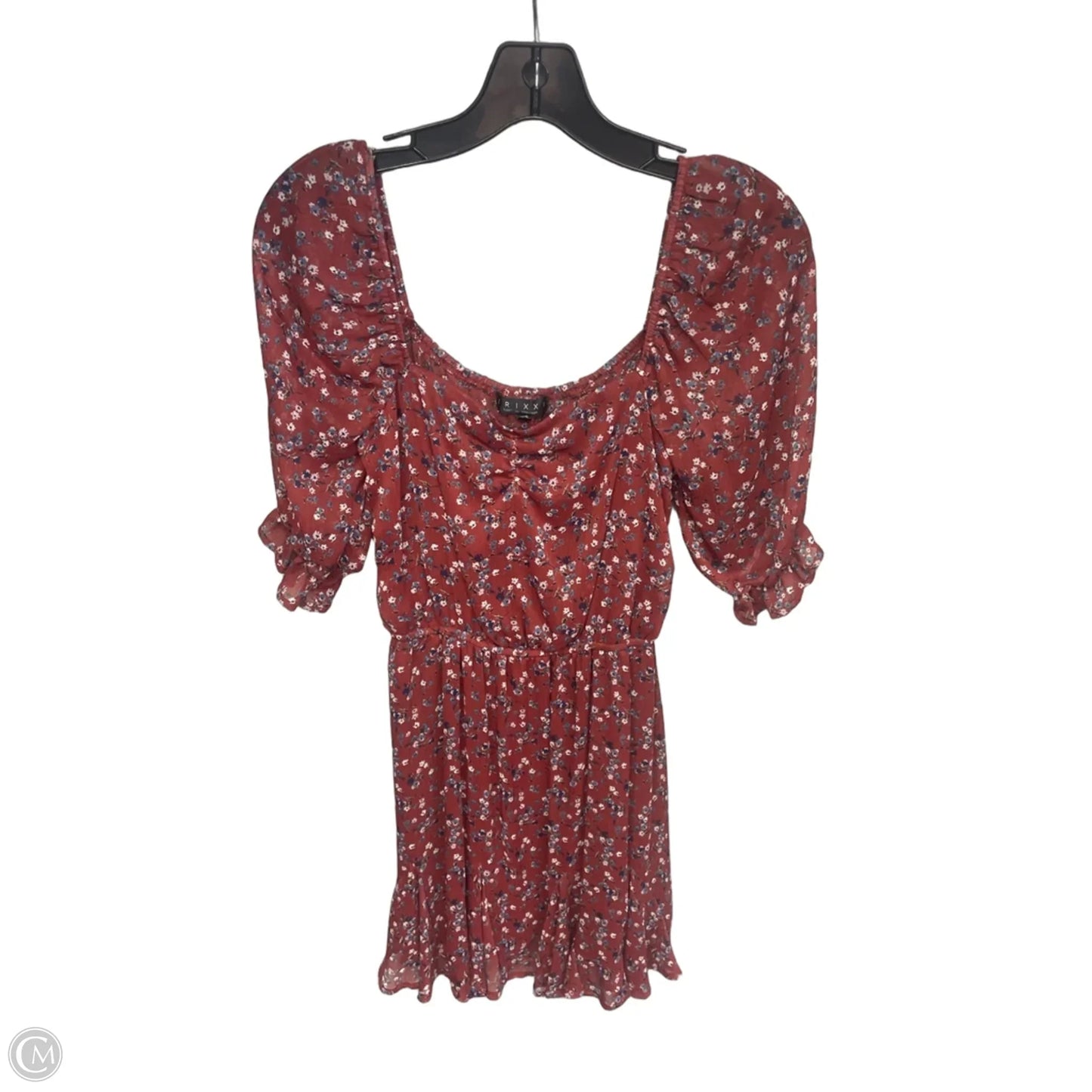 Dress Casual Short By Trixxi In Floral Print, Size: Xxs