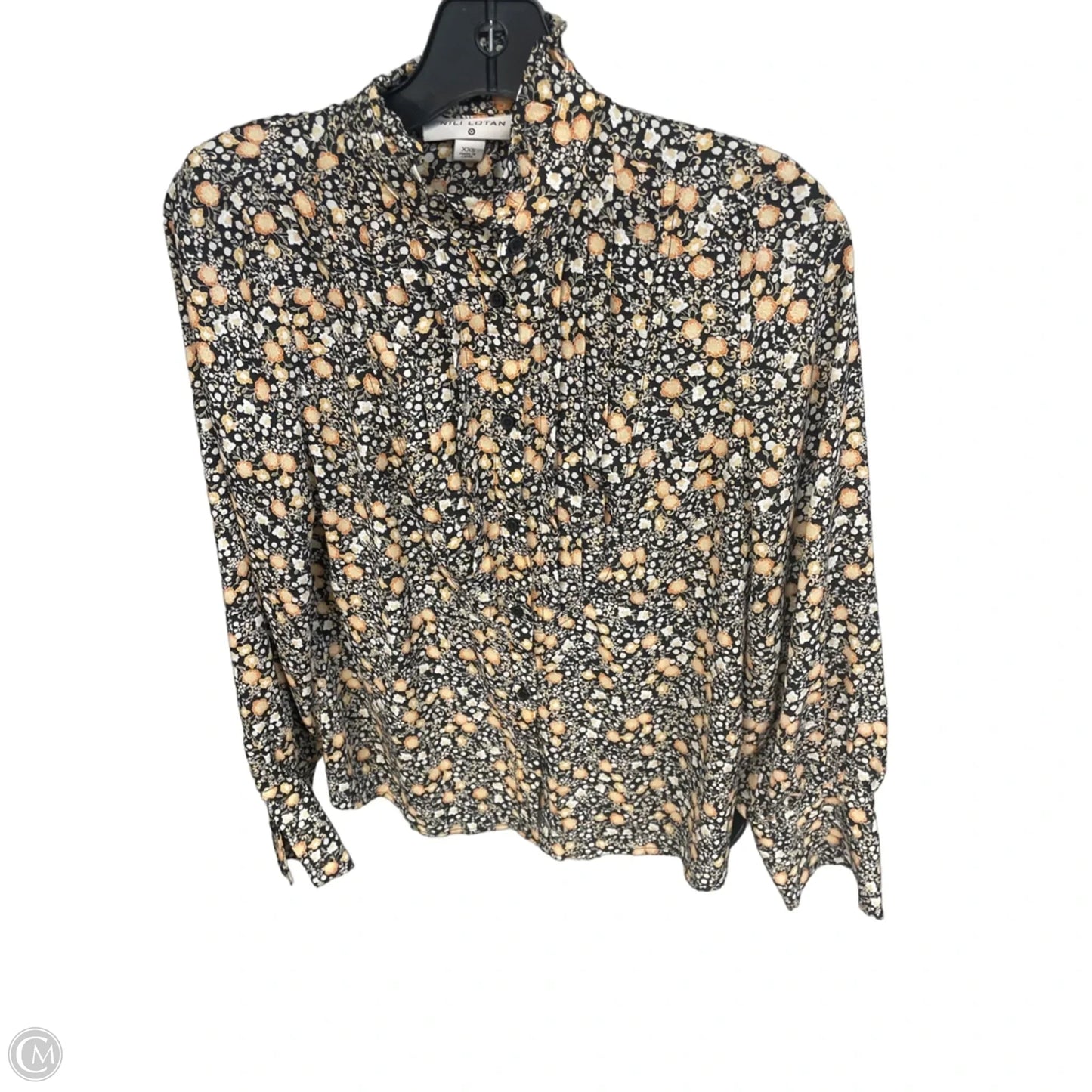 Top Long Sleeve By Target-designer In Floral Print, Size: Xxs