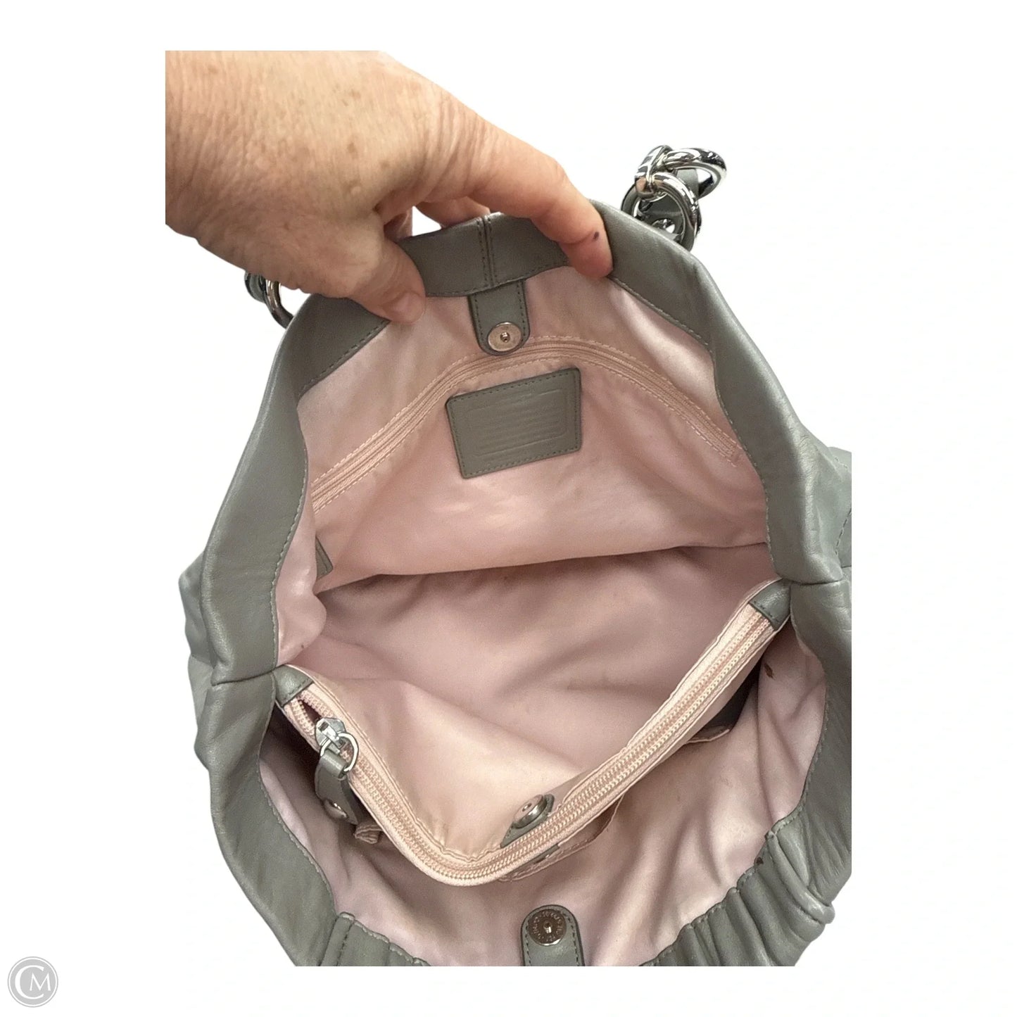 Handbag Designer By Coach, Size: Medium