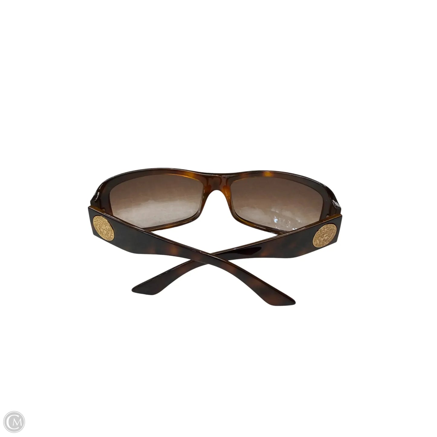 Sunglasses Luxury Designer By Versace, Size:
