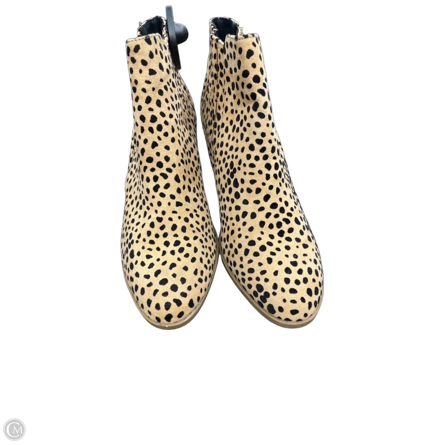 Boots Ankle Flats By Maurices In Polkadot Pattern, Size: 7.5