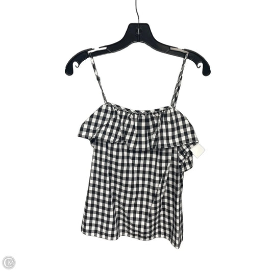 Top Short Sleeve By A New Day In Black & White, Size: M