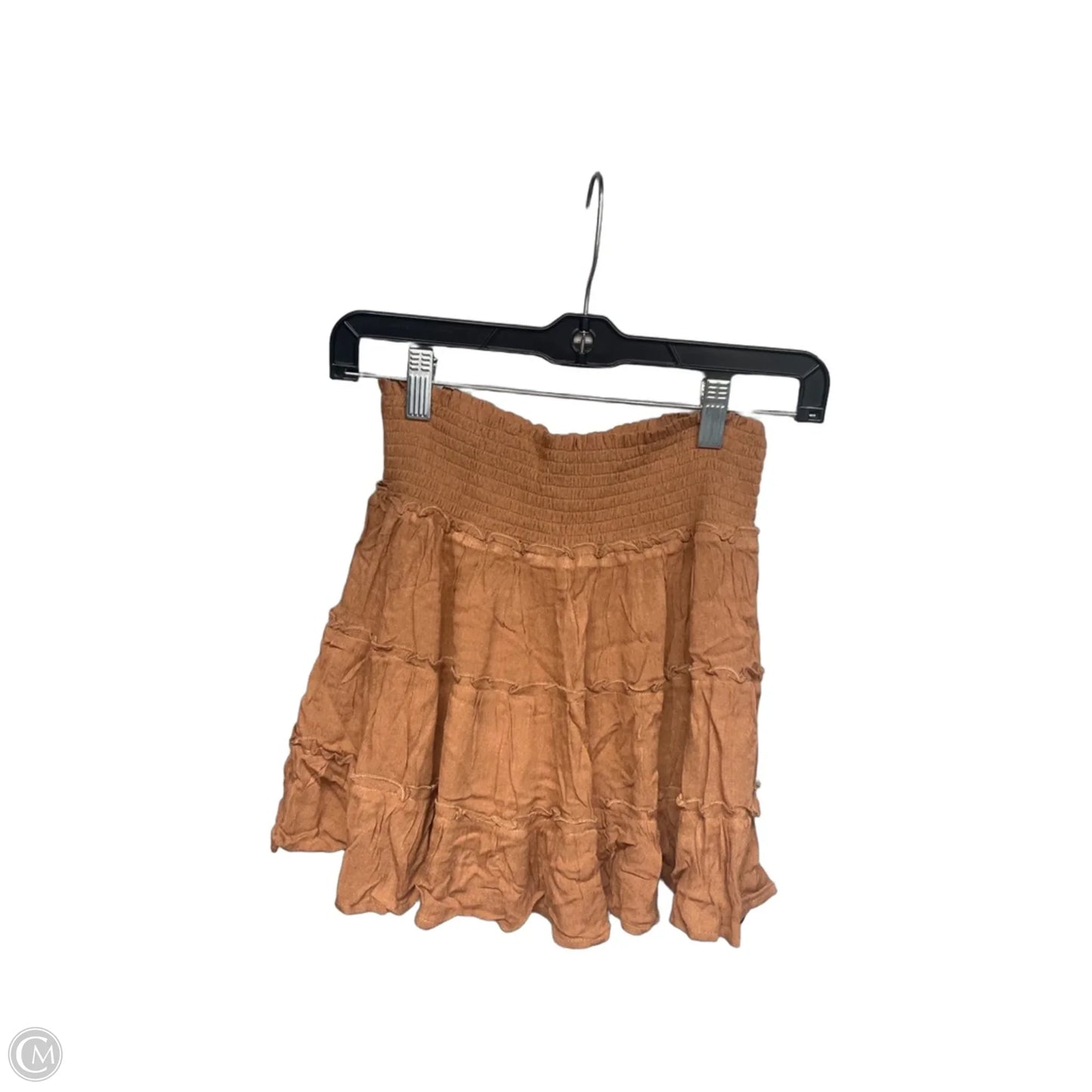 Skort By Pink Lily In Orange, Size: S