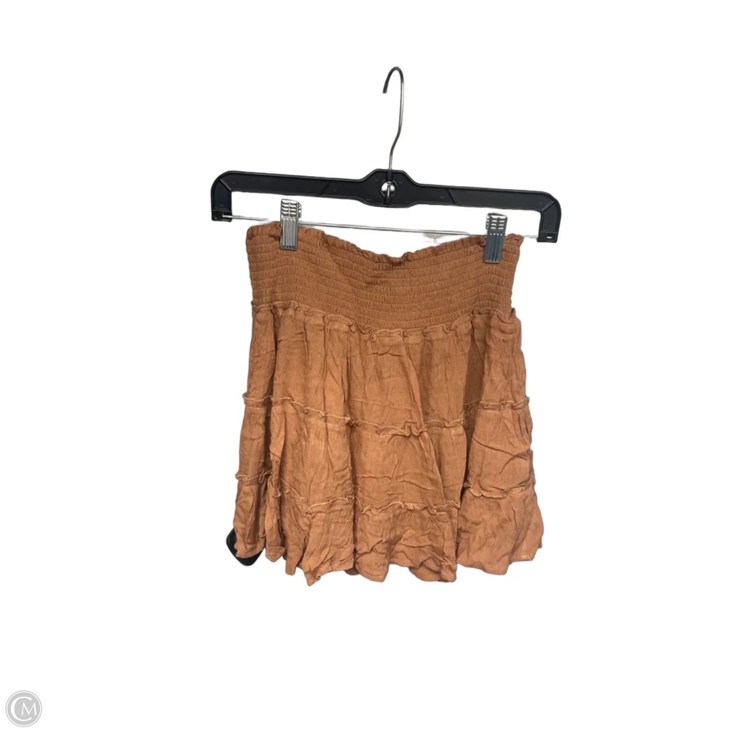 Skort By Pink Lily In Orange, Size: S