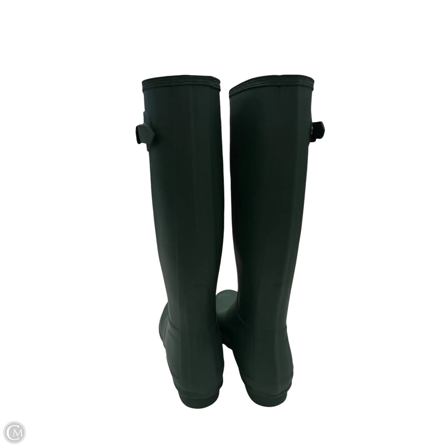 Boots Rain By Hunter In Green, Size: 7