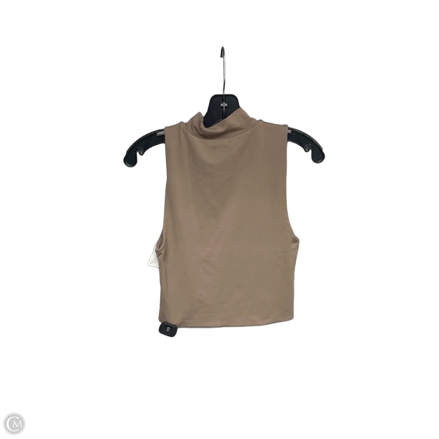 Top Sleeveless By Babaton In Brown, Size: M