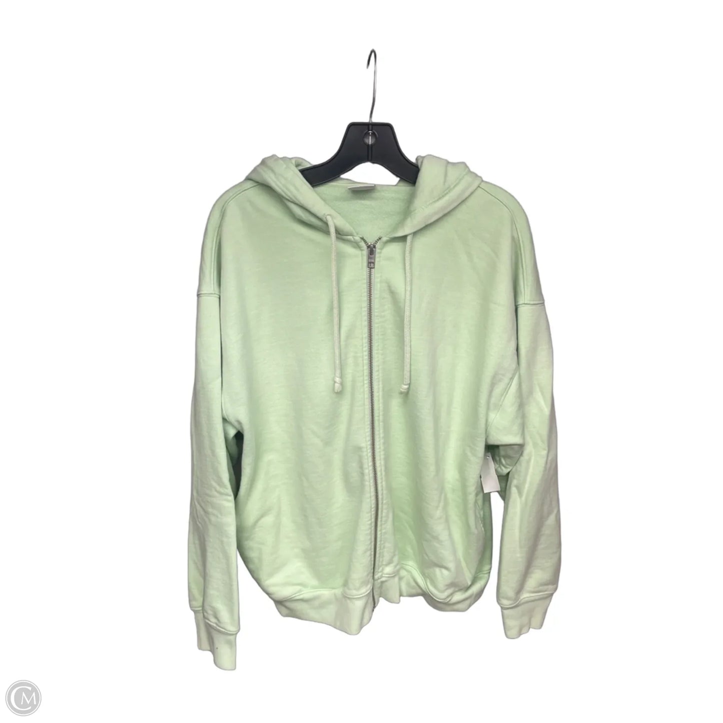 Sweatshirt Hoodie By Tna In Green, Size: 2