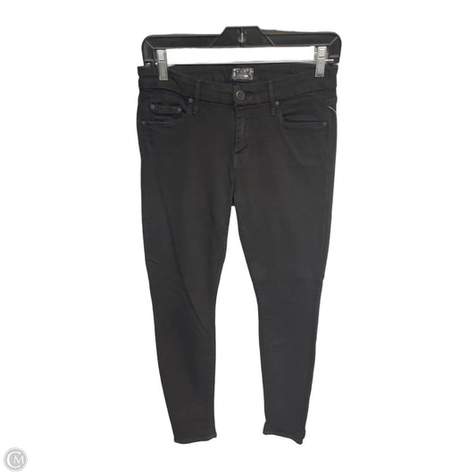 Jeans Skinny By Mother In Black, Size: 6