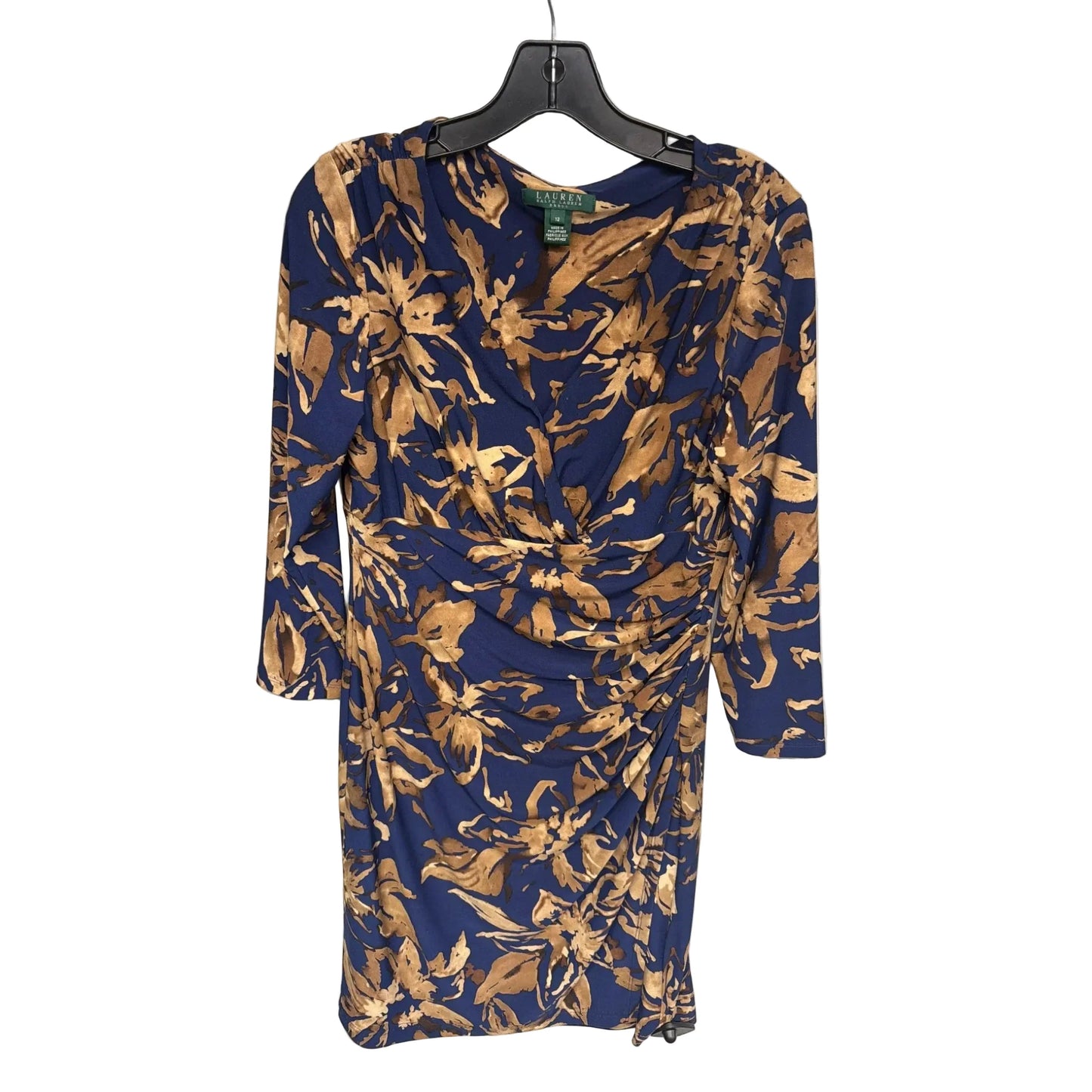 Dress Casual Short By Lauren By Ralph Lauren In Blue, Size: 12p