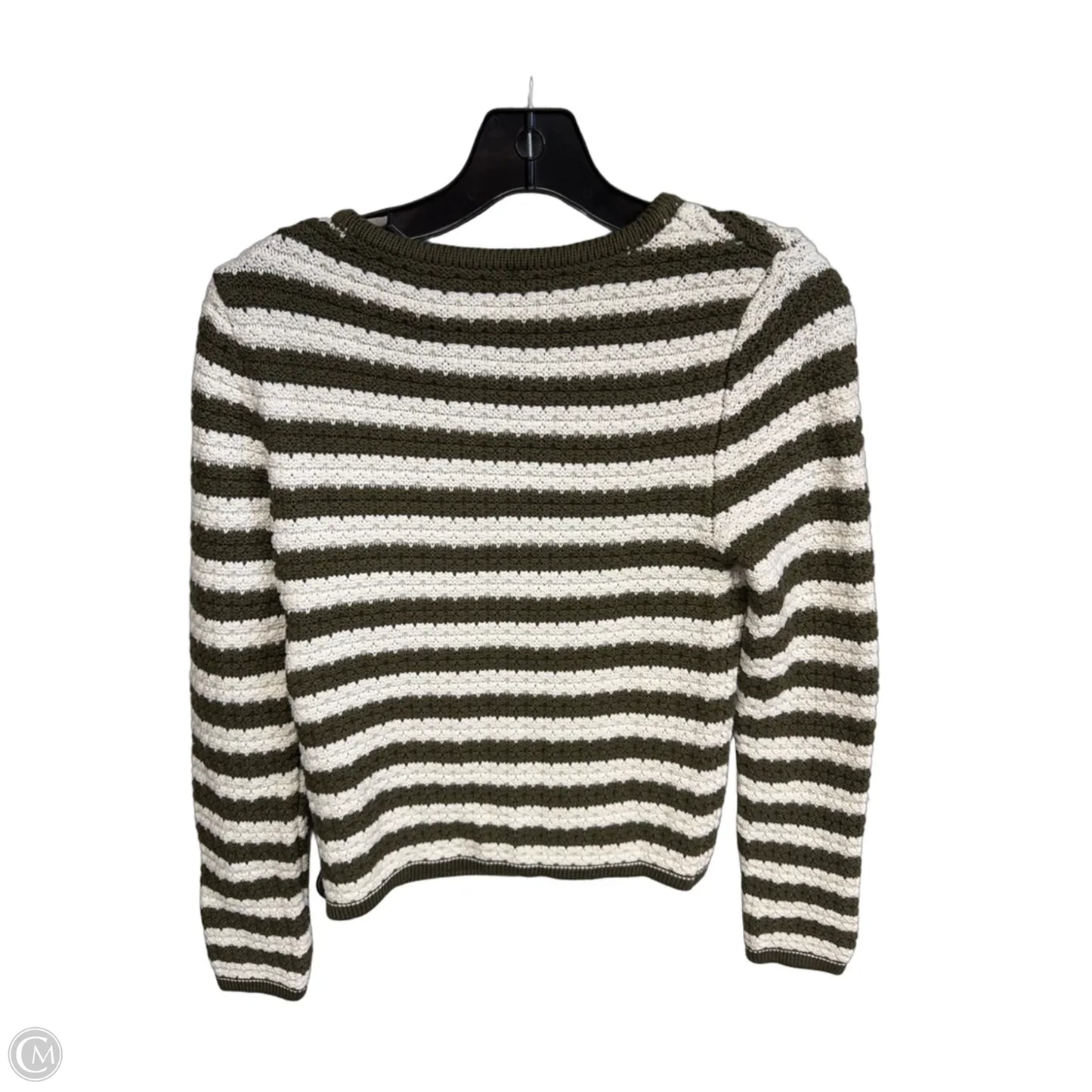 Cardigan By Mng In Cream & Green, Size: S