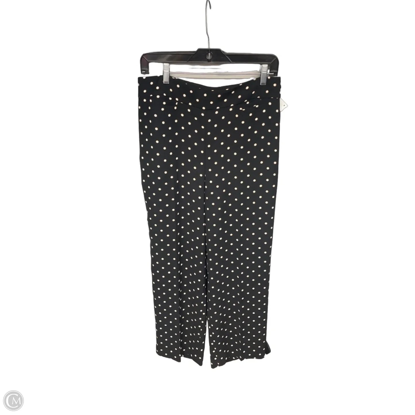 Pants Dress By Talbots In Black & White, Size: 8