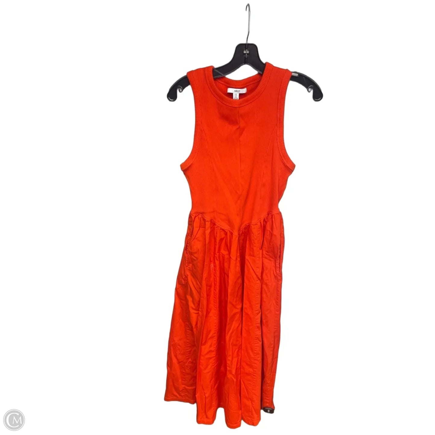 Dress Casual Maxi By Clothes Mentor In Orange, Size: 12