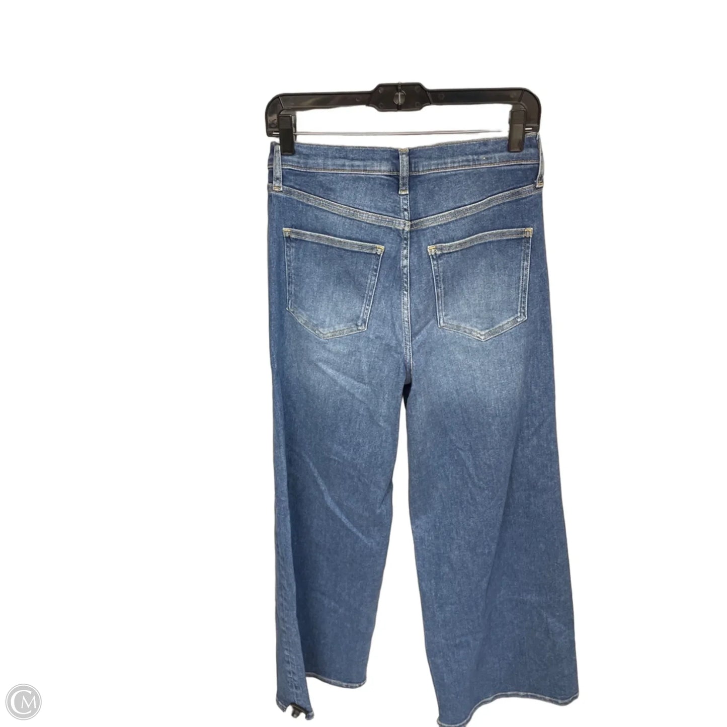 Jeans Wide Leg By Boden In Blue Denim, Size: 6
