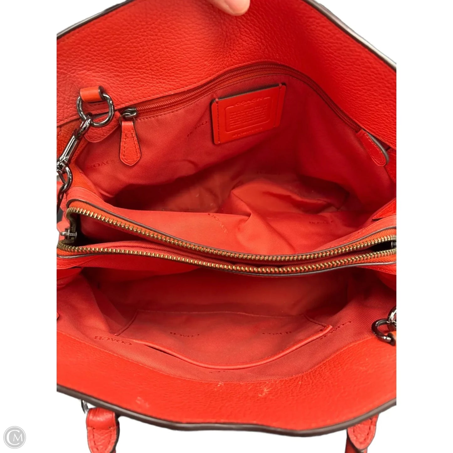 Handbag Designer By Coach, Size: Small