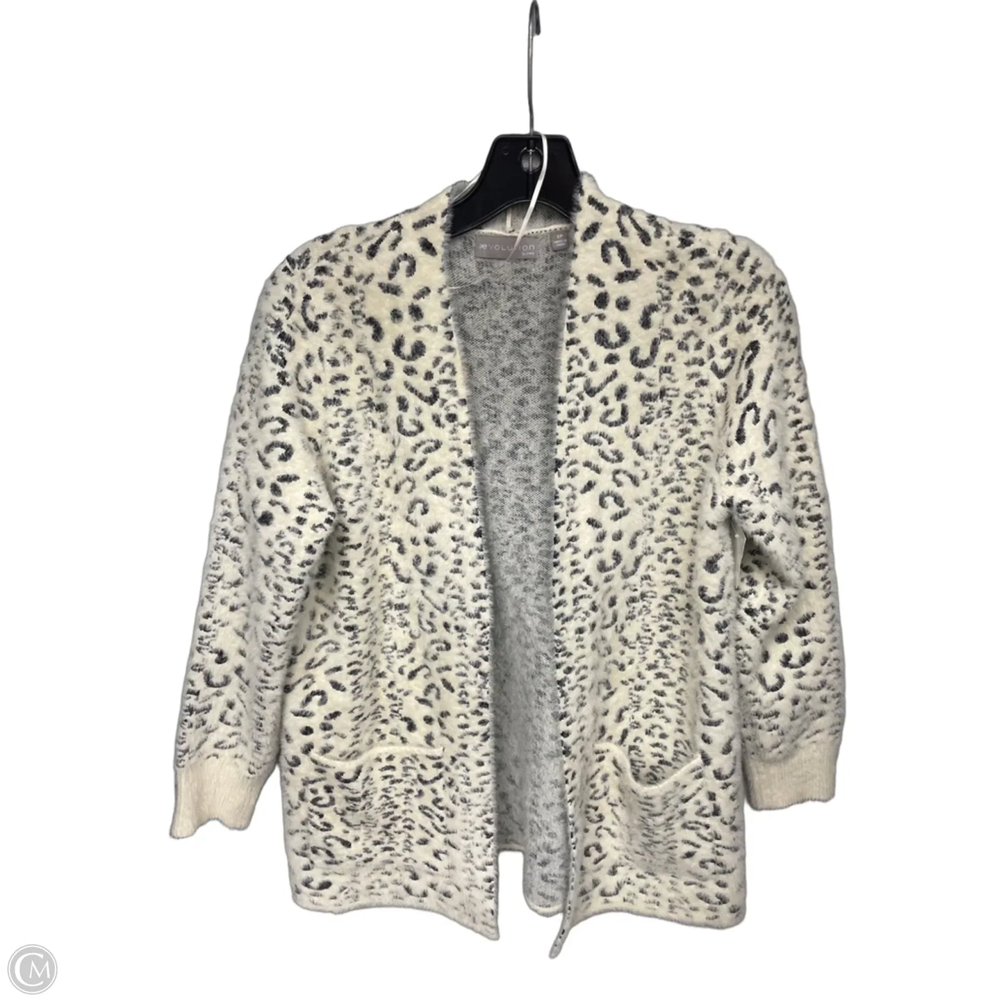 Cardigan By Evolution In Animal Print, Size: Sp
