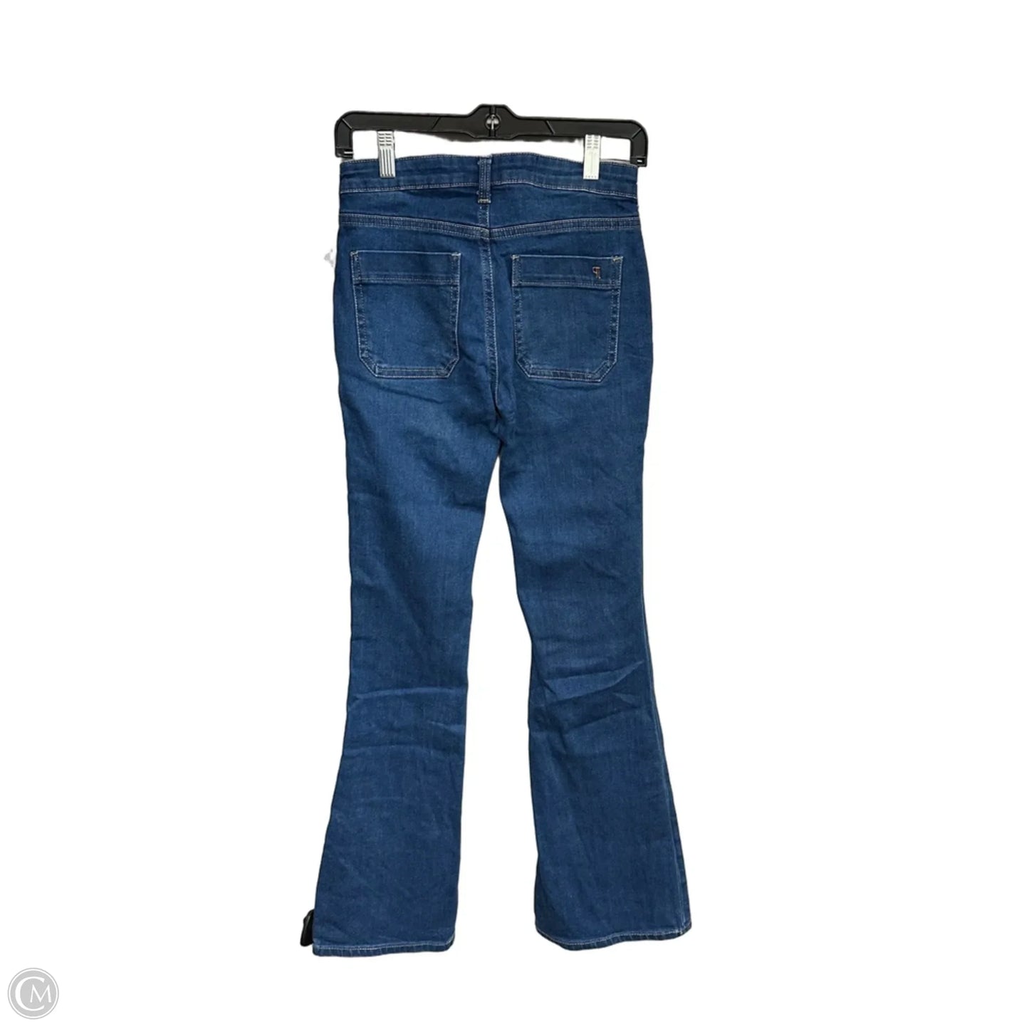 Jeans Flared By Pilcro In Blue Denim, Size: 0