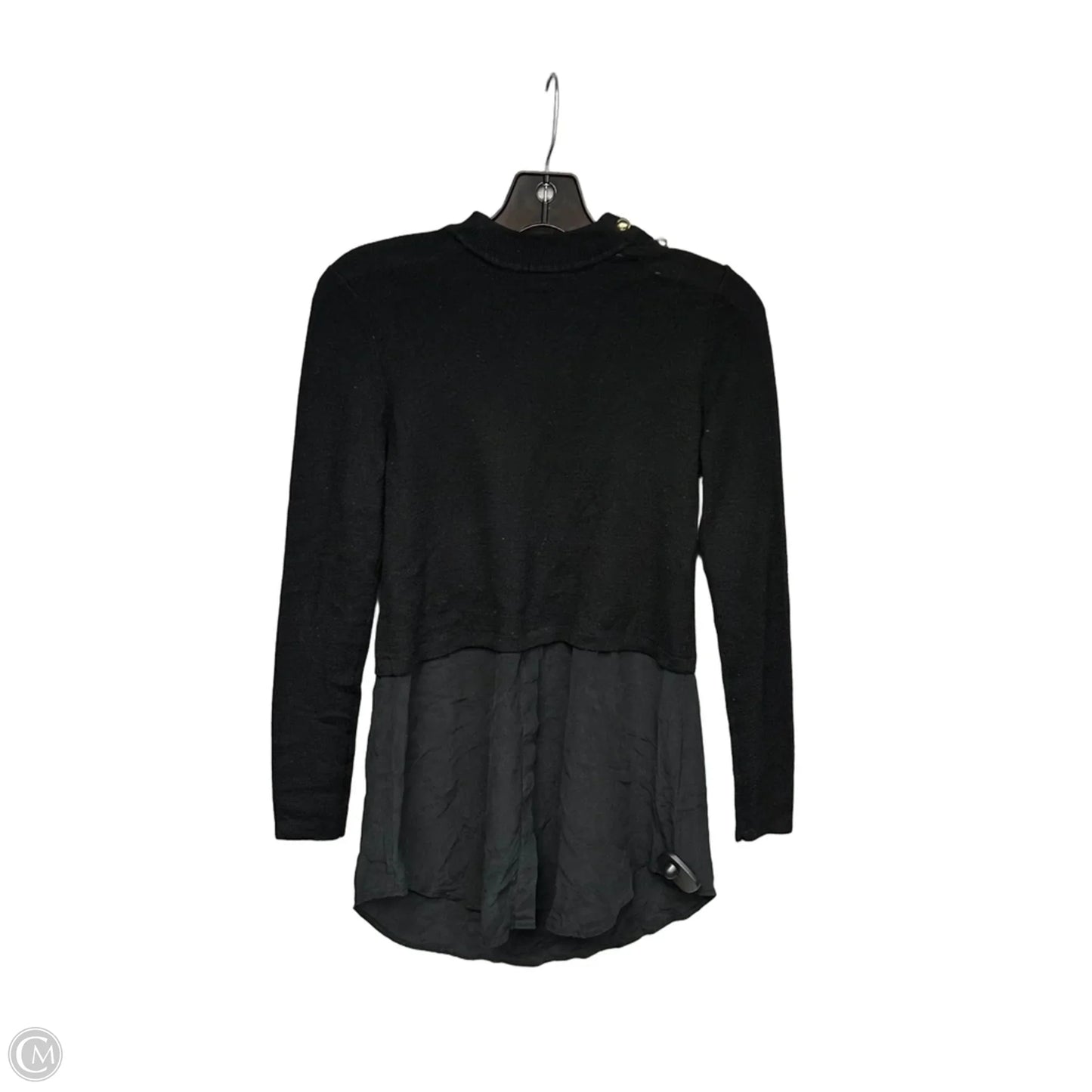 Sweater Designer By Sandro In Black, Size: Xs