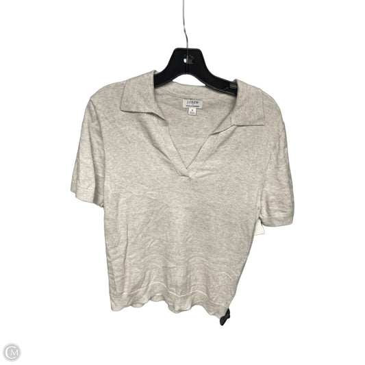 Top Short Sleeve By J. Crew In Grey, Size: S