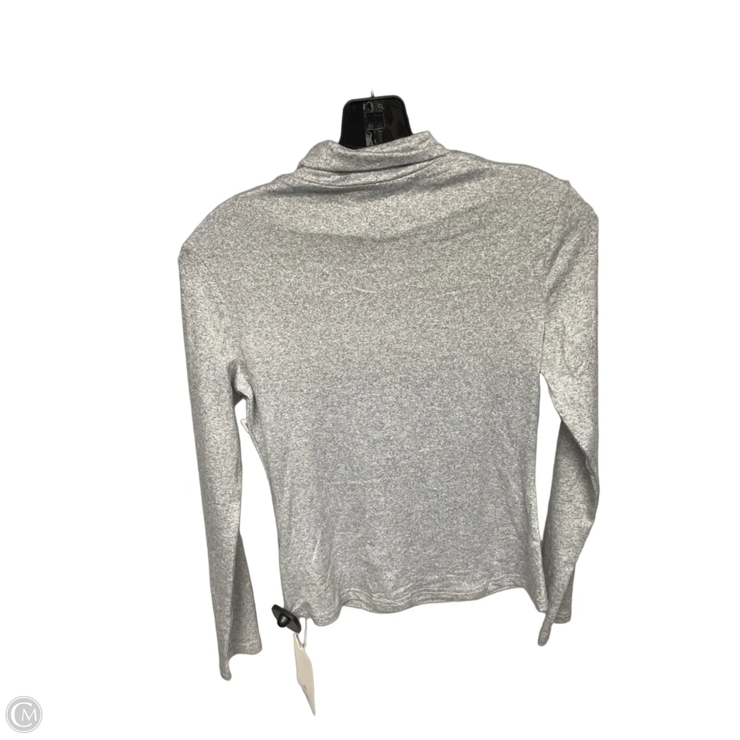 Top Long Sleeve Basic By Motf In Grey, Size: Xs