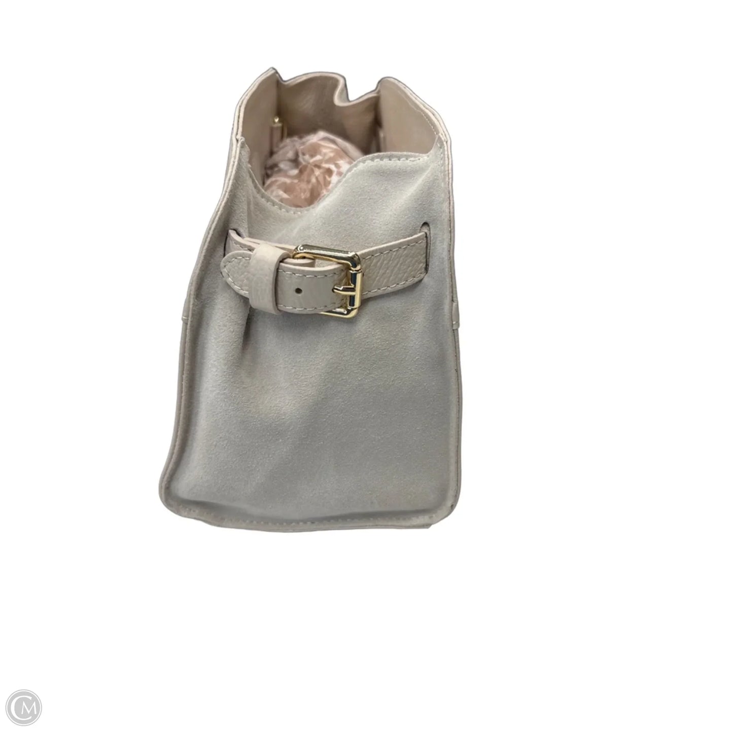 Handbag Leather By Clothes Mentor, Size: Medium