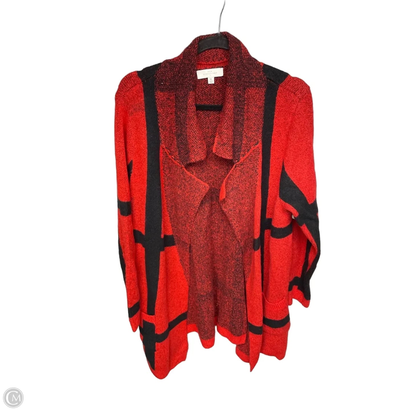 Cardigan By New Balance In Black & Red, Size: Xl