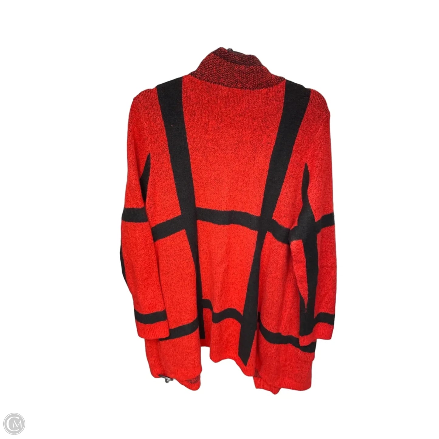 Cardigan By New Balance In Black & Red, Size: Xl