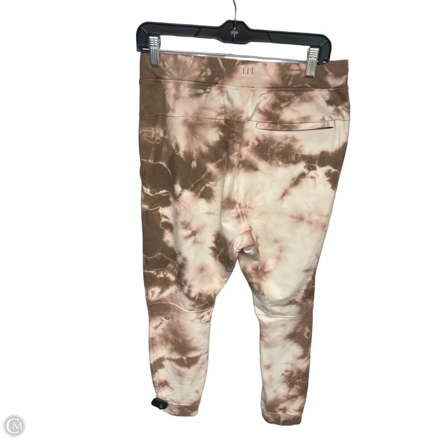 Athletic Pants By Lululemon In Tie Dye Print, Size: M