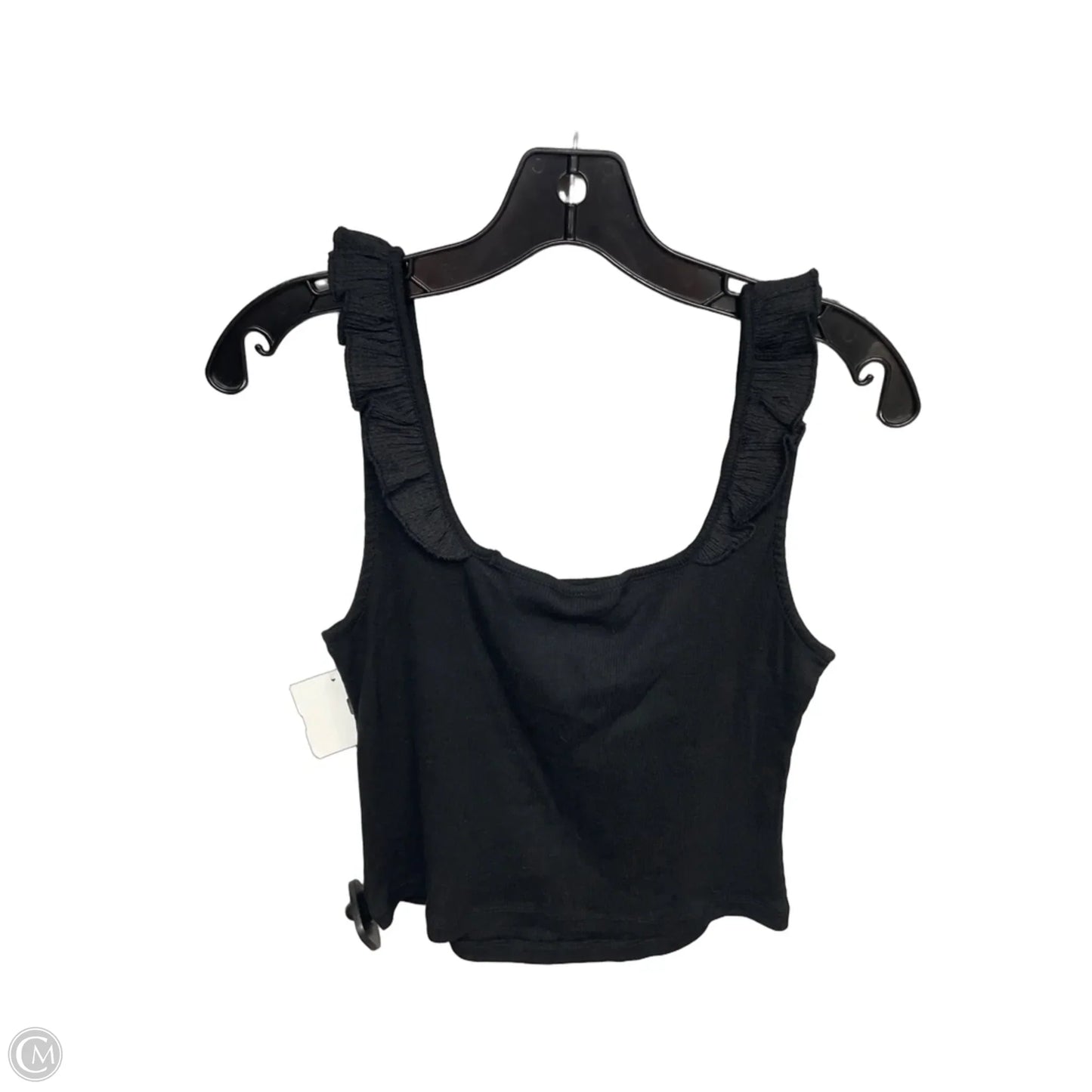 Top Sleeveless Basic By Divided In Black, Size: M