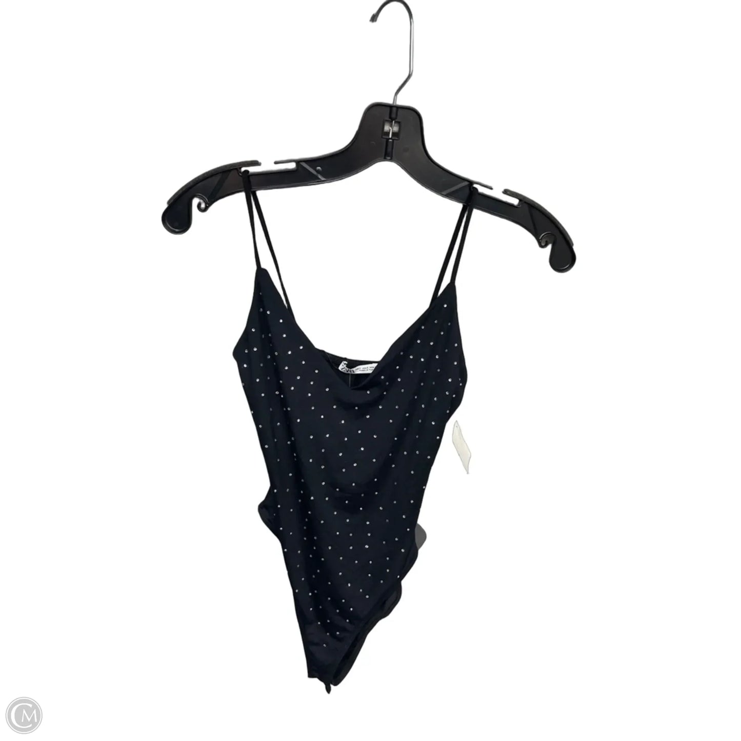 Bodysuit By Zara In Black, Size: S