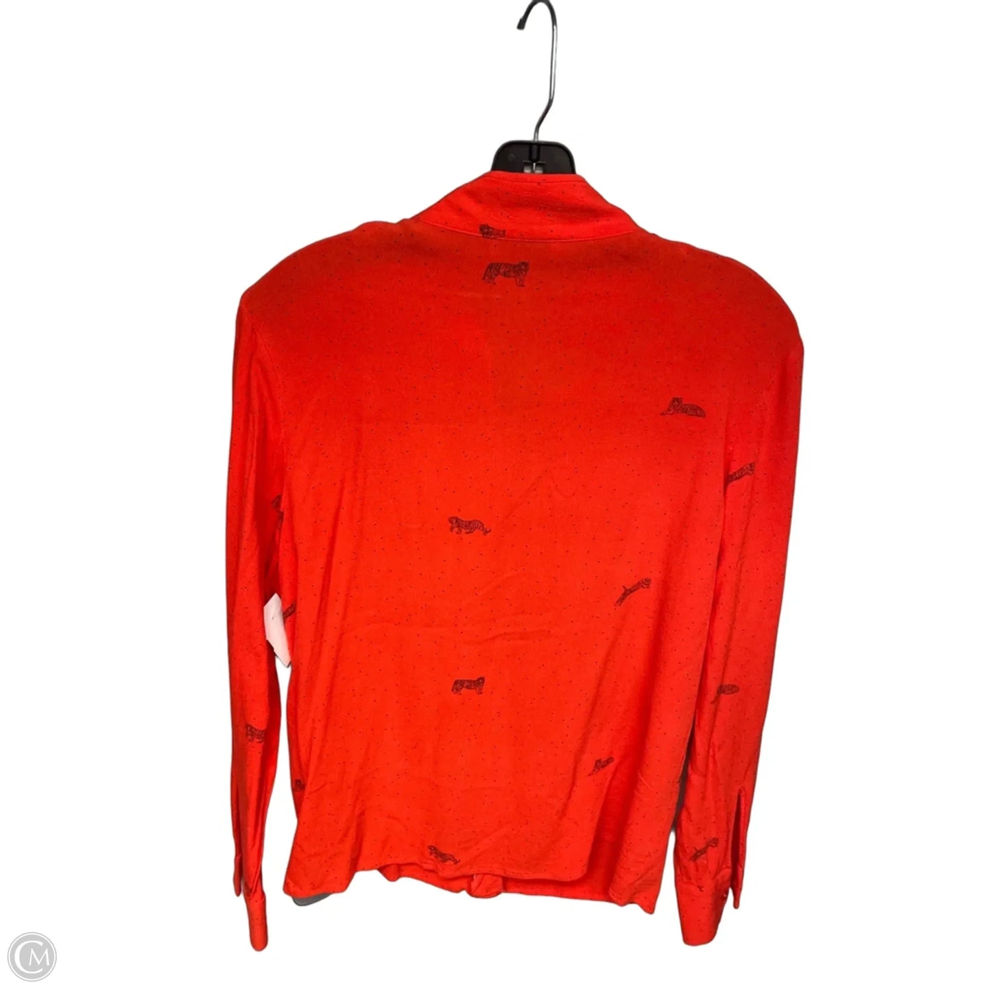 Top Long Sleeve By Clothes Mentor In Orange, Size: S