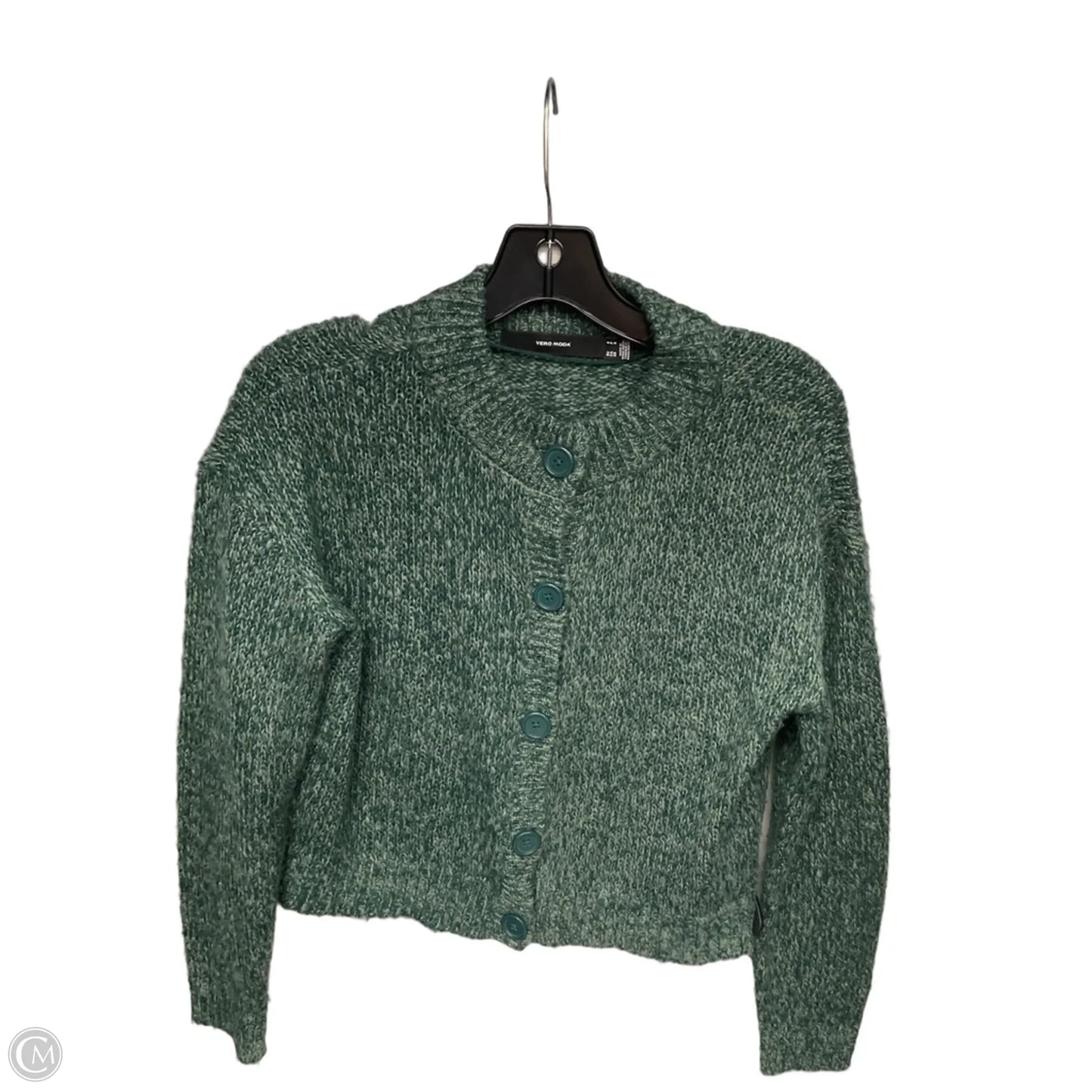 Cardigan By Vero Moda In Green, Size: S