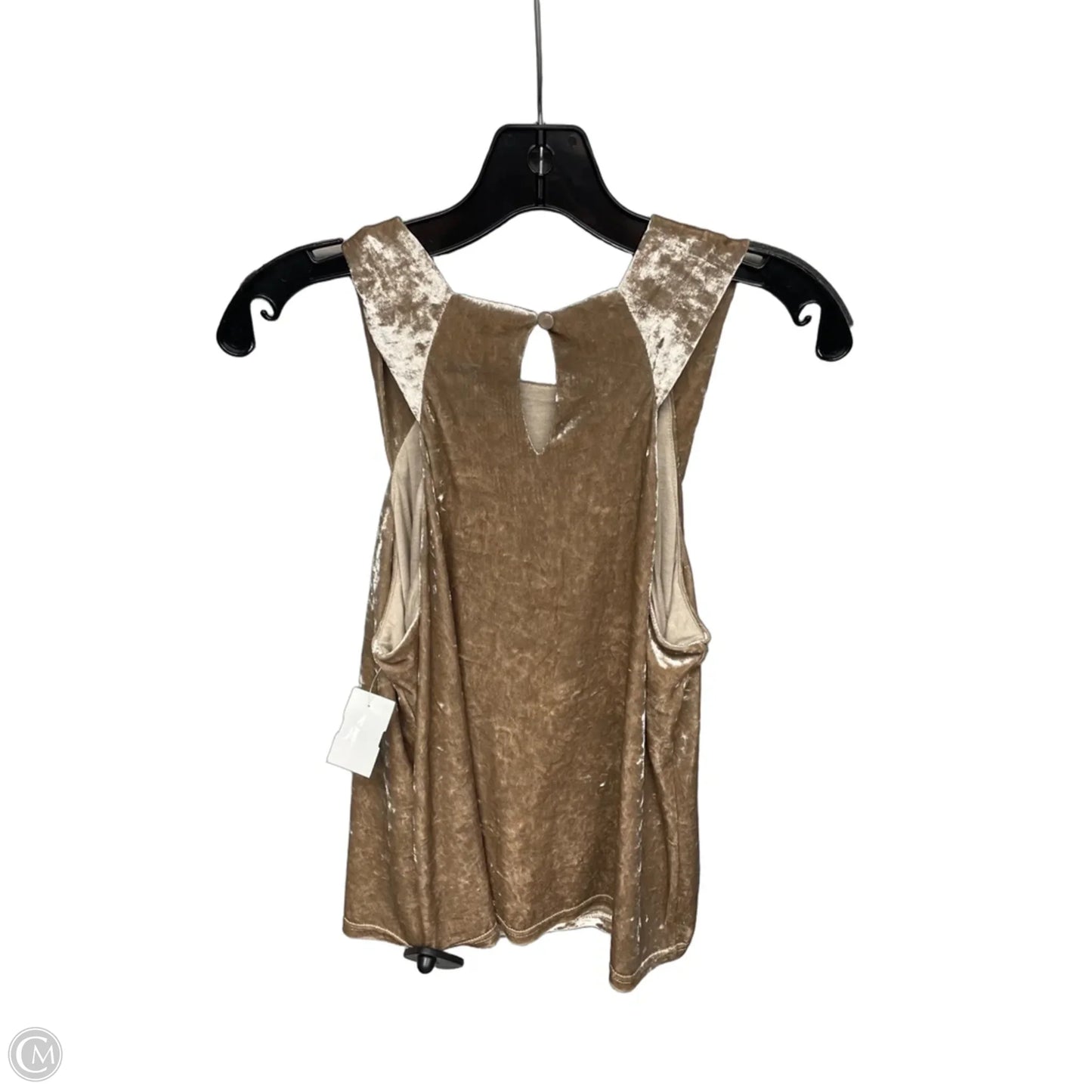 Top Sleeveless By Porridge In Tan, Size: S