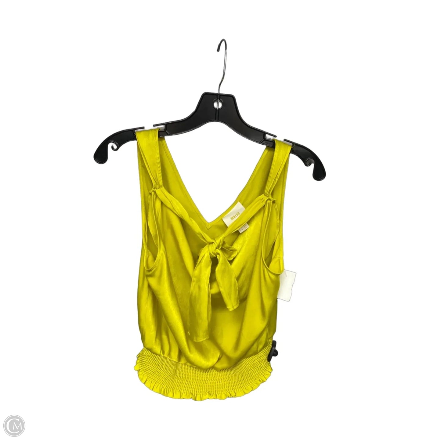 Top Sleeveless By Maeve In Yellow, Size: 4