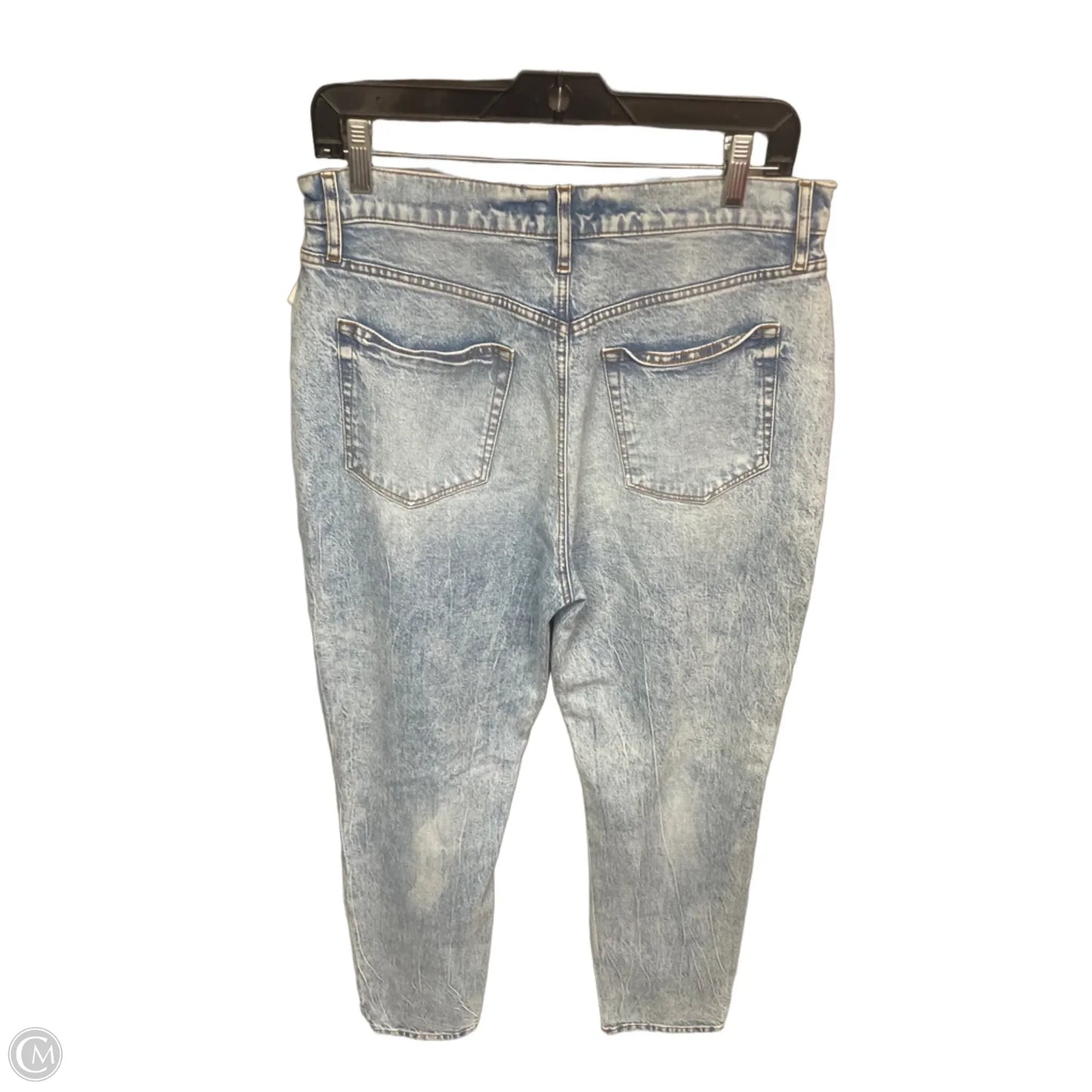 Jeans Boyfriend By Loft In Blue Denim, Size: 8