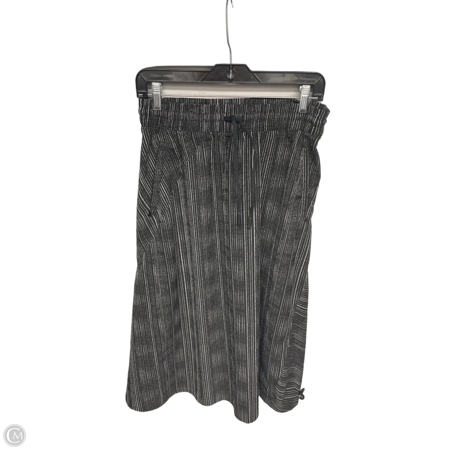 Skirt Midi By Athleta In Black & White, Size: 6
