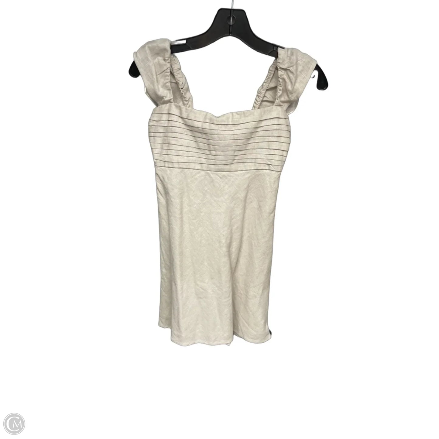 Dress Casual Short By Abercrombie And Fitch In Beige, Size: Xs
