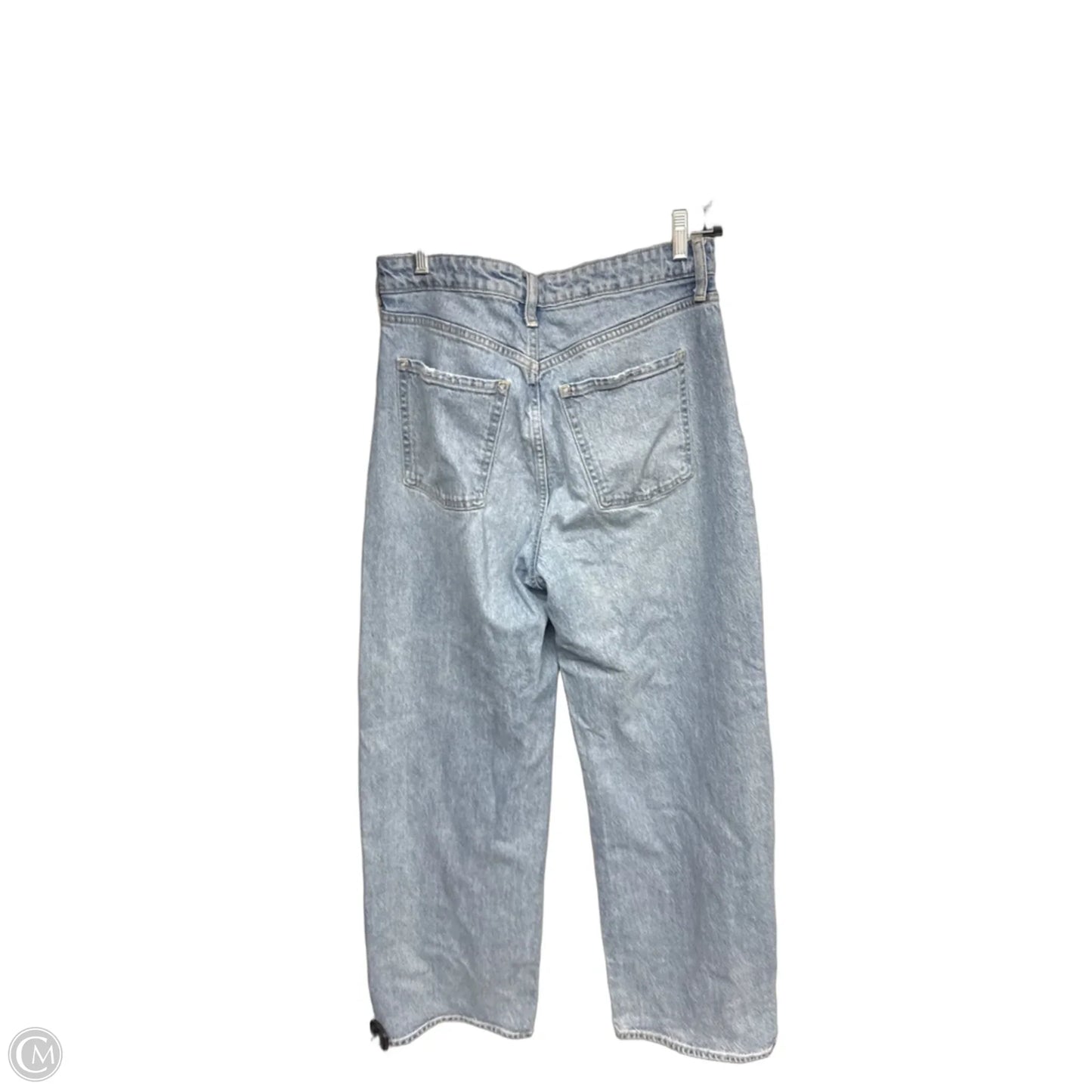 Jeans Wide Leg By Old Navy In Blue Denim, Size: 8