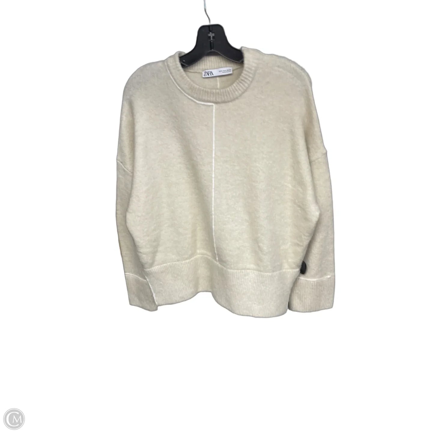 Sweater By Zara In Cream, Size: S