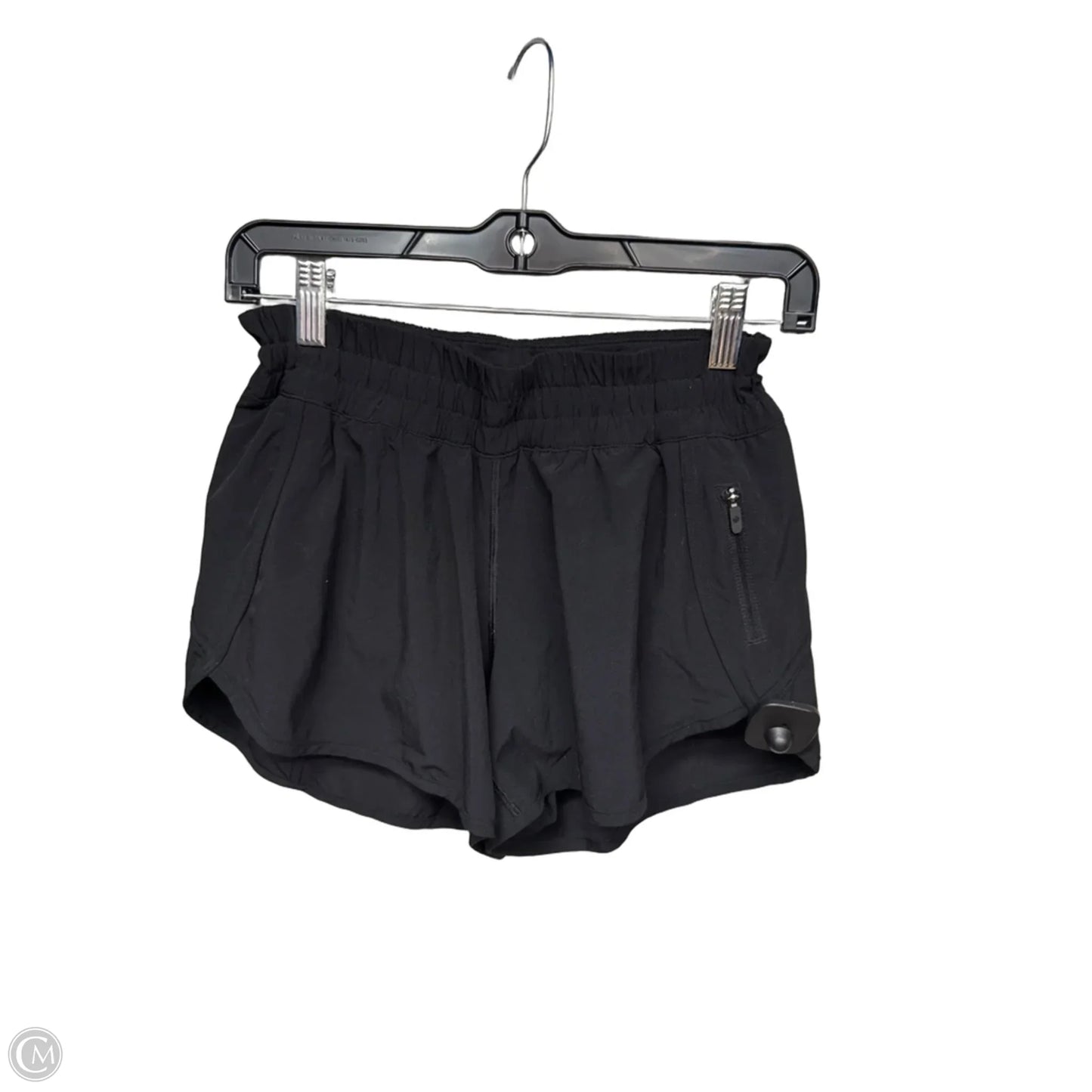 Athletic Shorts By Lululemon In Black, Size: 8