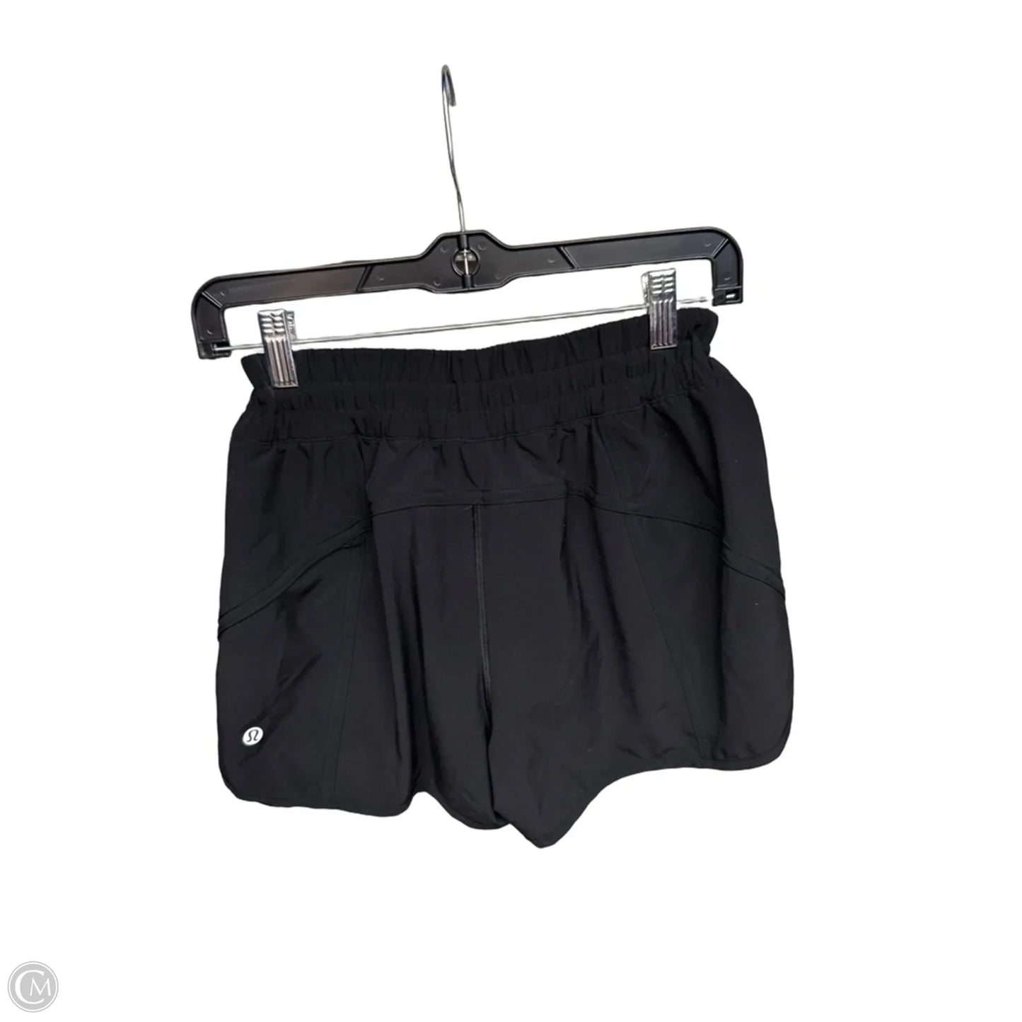 Athletic Shorts By Lululemon In Black, Size: 8