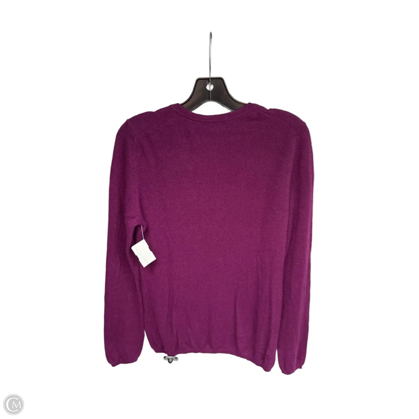 Sweater Cashmere  By Charter Club In Purple, Size: Xl