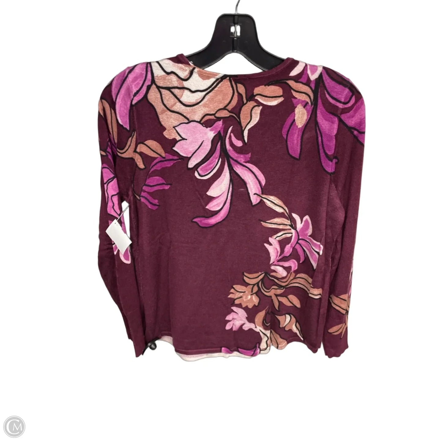 Sweater By Chicos In Purple, Size: S